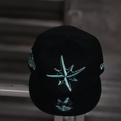 【gifthat別注】NEW ERA 950/9FIFTY シアトル・マリナーズ BLACK SEAGLASS