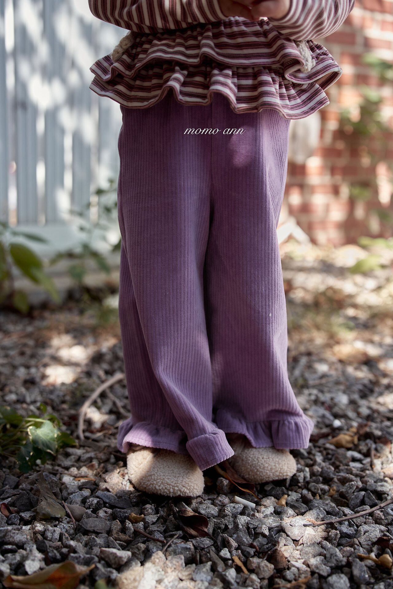 【予約】Roa Frill Pants / momo ann