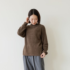 etre relie モールヤーン片アゼプルオーバー