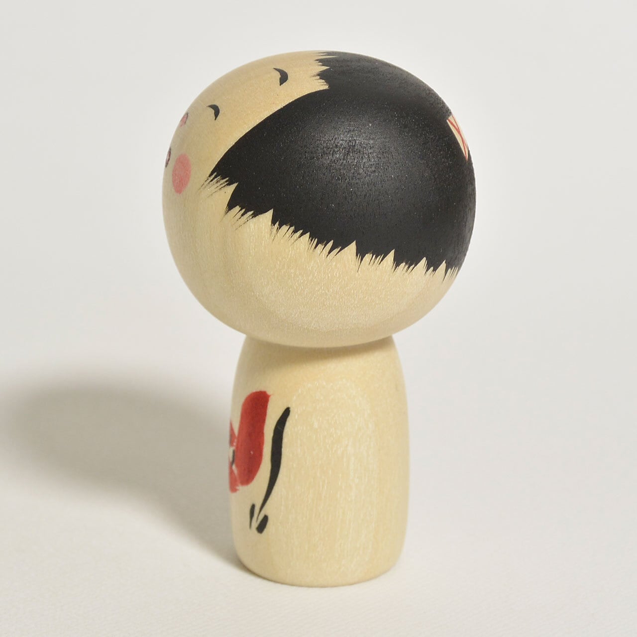 ミニ百想こけし 約2寸 約6cm 鈴木明 工人（作並系）#2607 | コケシア