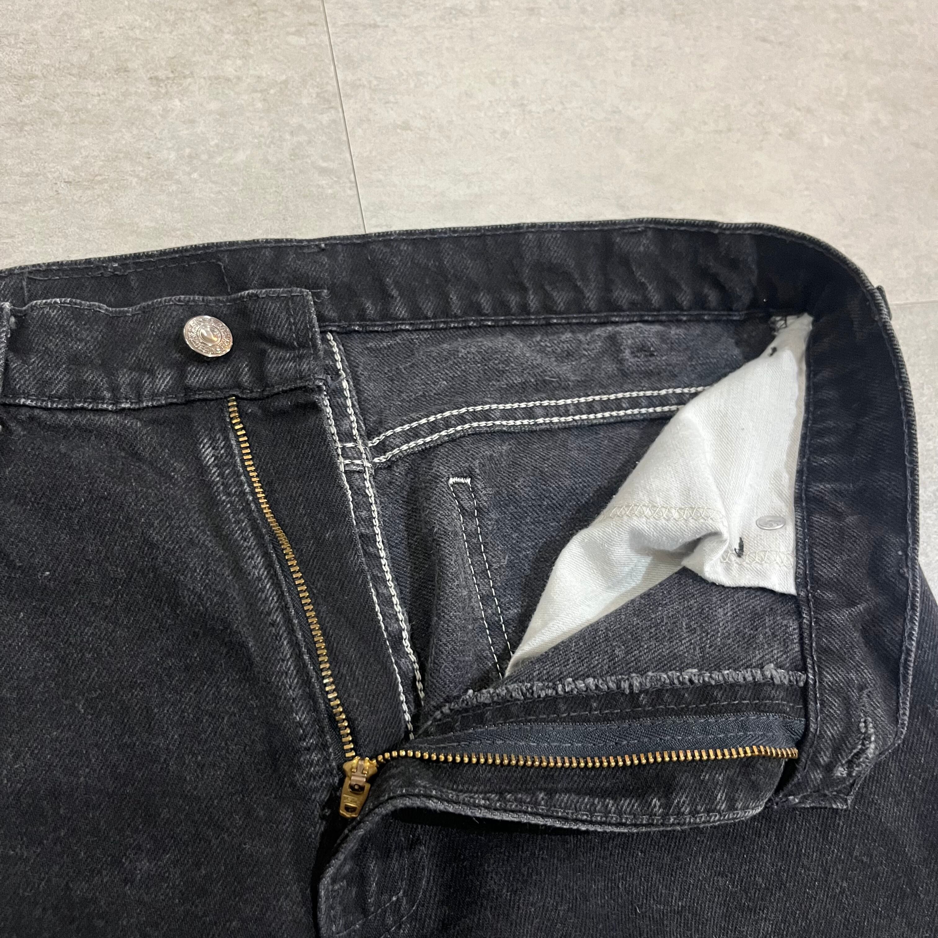 USA製 size: W32L30【 Levi's 550 BLACK 】 リーバイス ブラック USA製 size: W32L30【 Levi's 550 BLACK 】 リーバイス ブラック