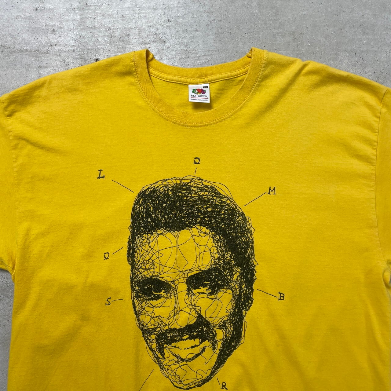 00年代 LOMBROSO アーティスト バンドTシャツ バンT メンズXL 古着 00s