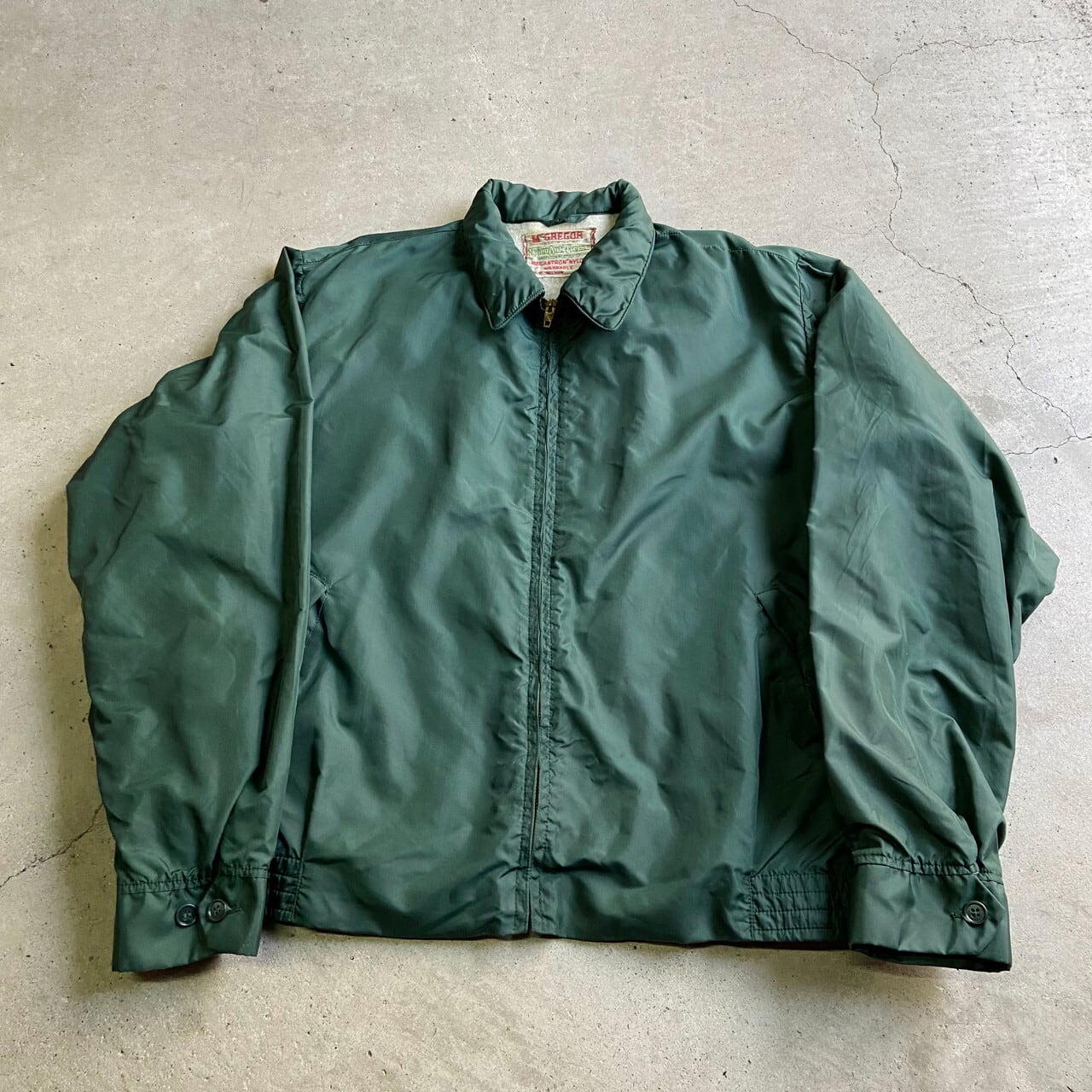 60年代 McGREGOR マックレガー NYLON ANTI-FREEZE ナイロンジャケット ...