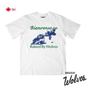 【RAISED BY WOLVES/レイズドバイウルブス】WELCOME TEE Tシャツ / WHITE / SS24-12183