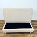 【引取限定 or 23区内限定配送】 Work Plus FLEX-WIZ BOOTH MEET TABLE ＋ BASED WIZ BOOTH SOFA ソファ×2 テーブル セット オフィス家具 ミーティングスペース 什器 オフィス什器【中古】