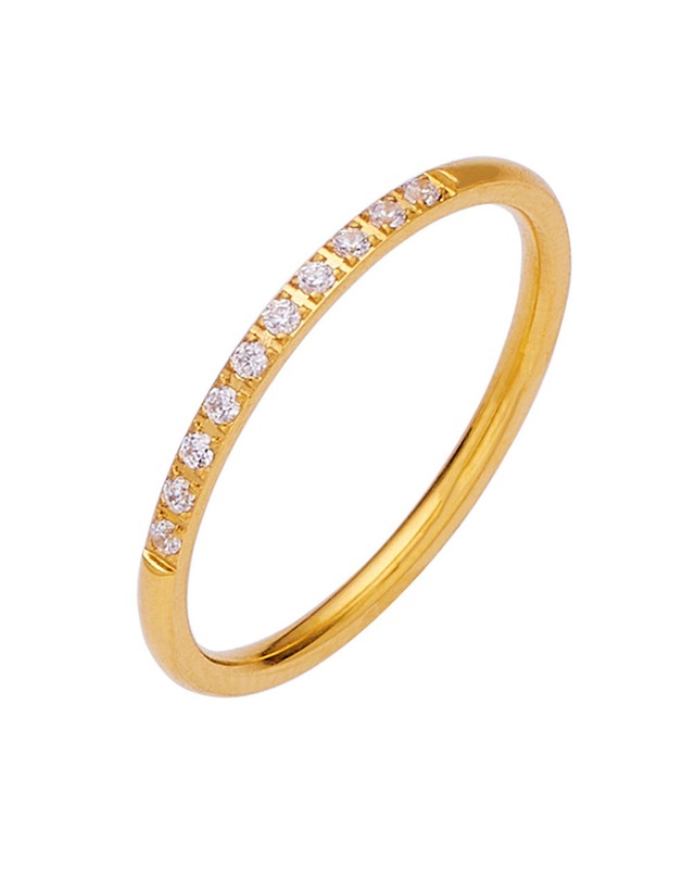 Slim Zircon Ring / スリムジルコニアリング