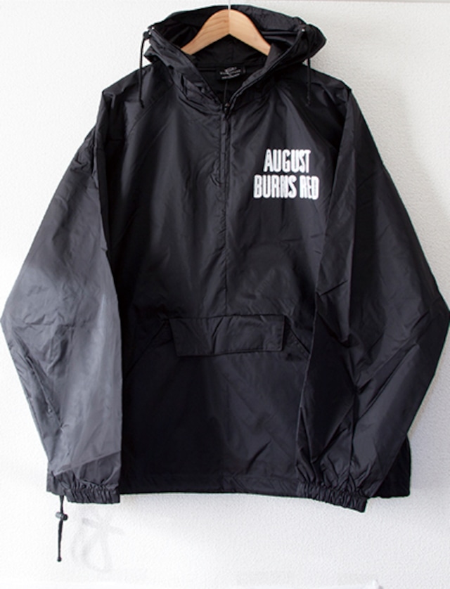 【AUGUST BURNS RED】Flag Windbreaker (Black)