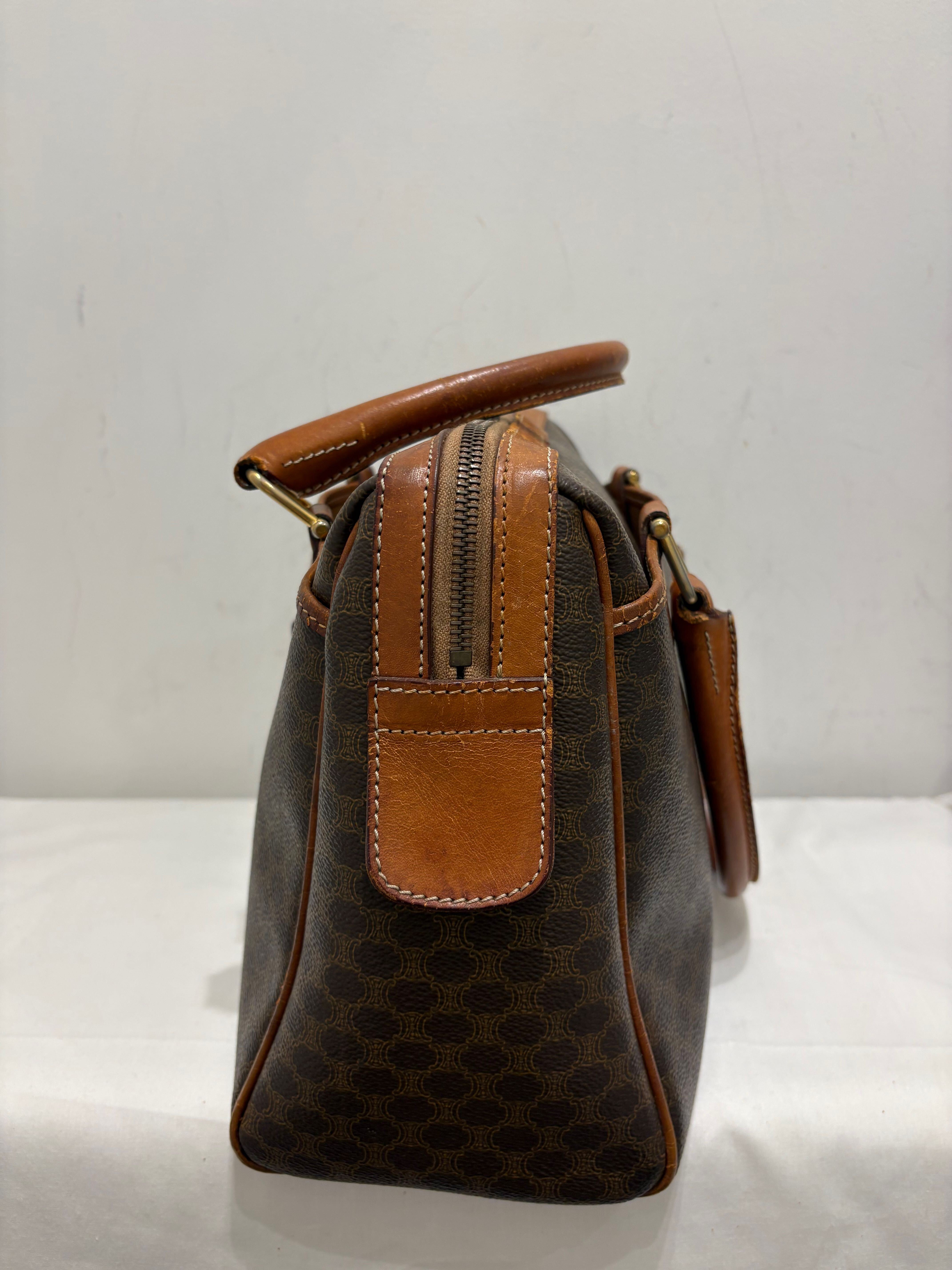 CELINE / vintage macadam mini boston bag. | AURA JAPON