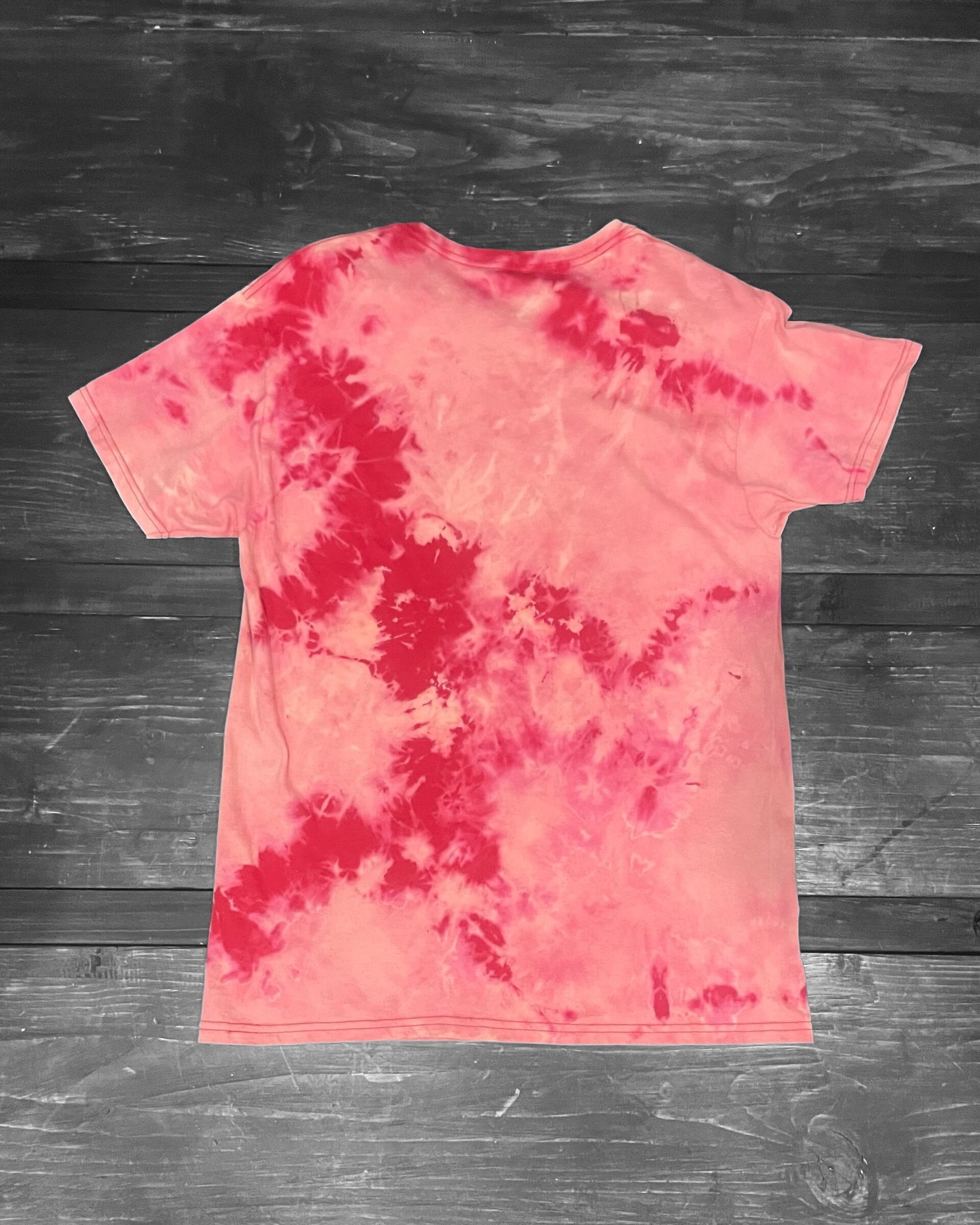 used bleach t-shirt[Rose]