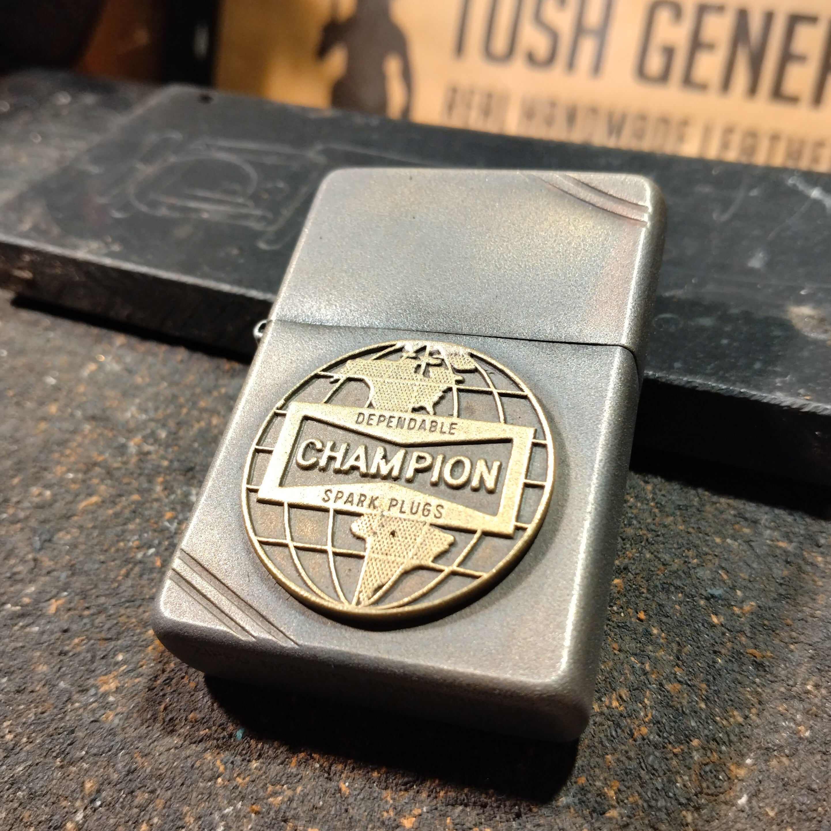 Champion Medalion “Used“ ZIPPO / 8800yen / チャンピオンプラグ ...