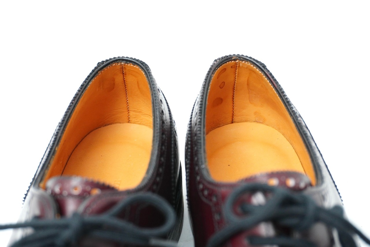 【JOHN LOBB】DARBY  Burgundy 5 E (シューケアセット付)