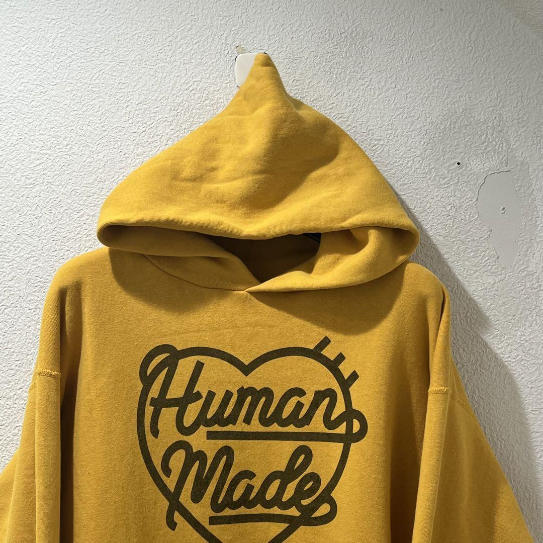 HEART TSURIAMI HOODIE フロントロゴプリント