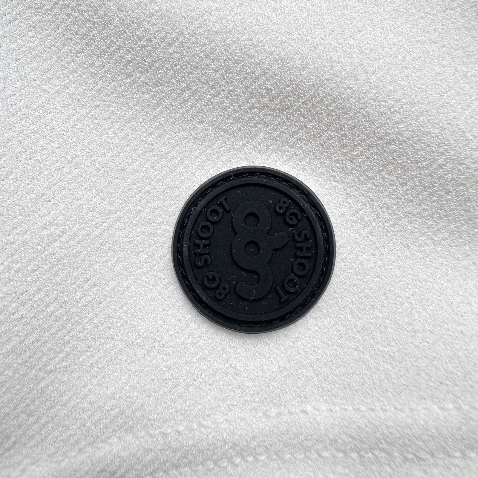 COLLEGE LOGO MOCK NECK FOOTBALL SHIRT -WHITE- | 8G SHOOT WEBSTORE