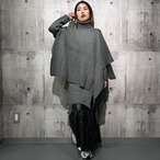 アシメアンサンブルニット