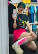 VR旅行｜Tシャツ-黒