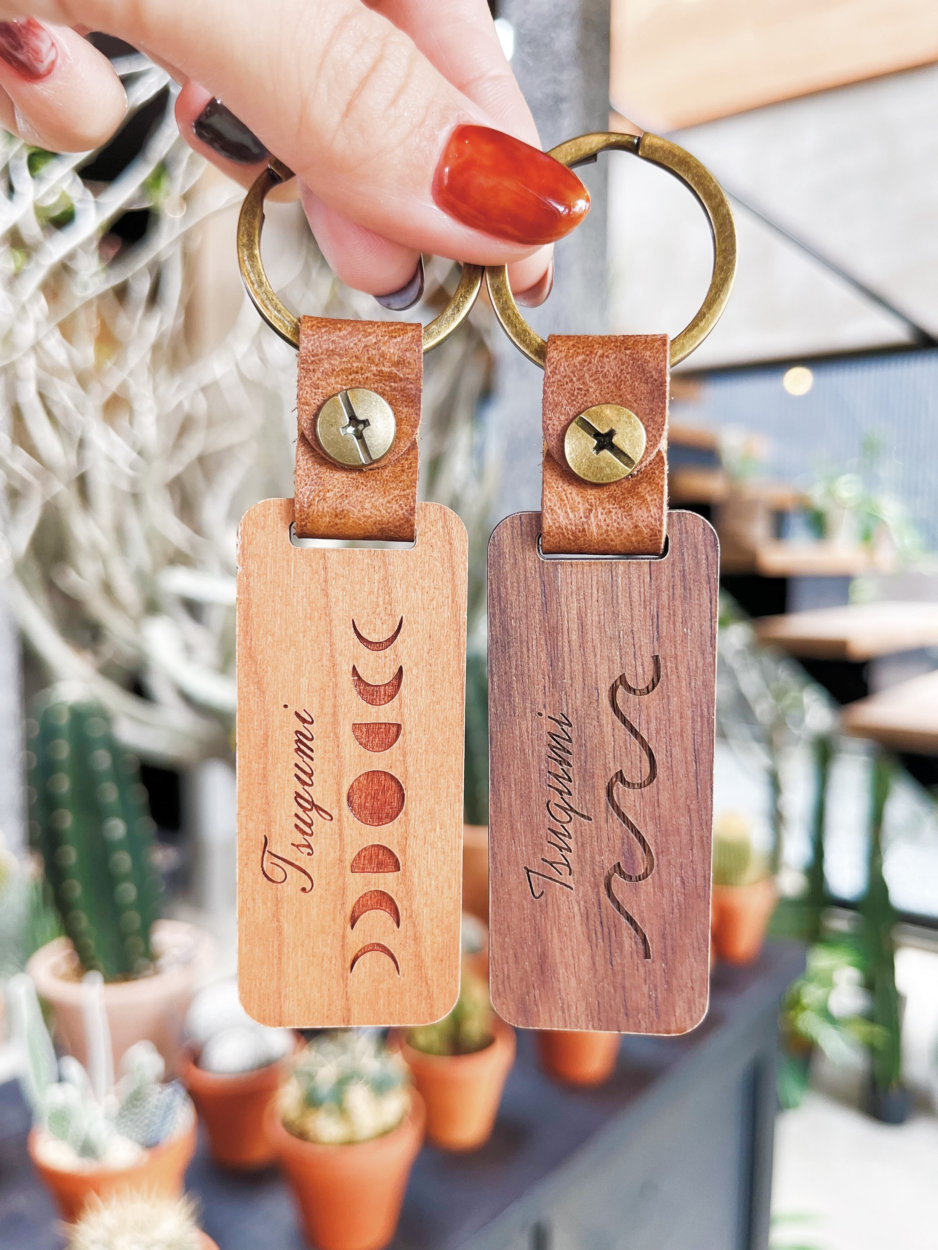 Wood key holder(native&sun) | ALOHA GLASS