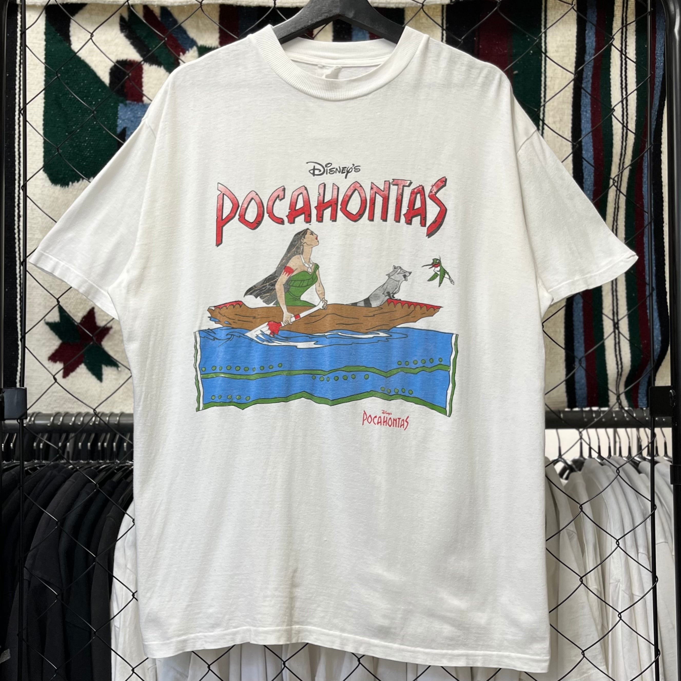 ポカホンタス ディズニー Tシャツ ヴィンテージ 90s レア L ムービーT