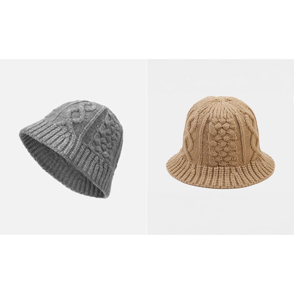 ニット バケットハット レディース 秋冬 ニット帽 かわいい 大人 おしゃれ きれいめ カジュアル ざっくり編み 帽子 防寒 暖かい 大人可愛い 大人女子