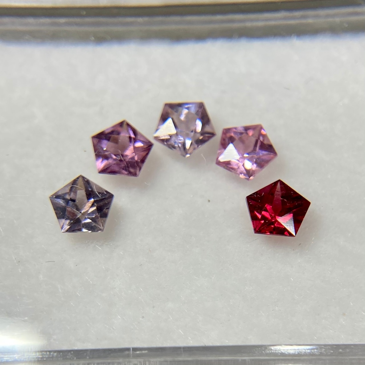 スピネル 星のアーチ 5点セット　約3.5mm No.5-6
