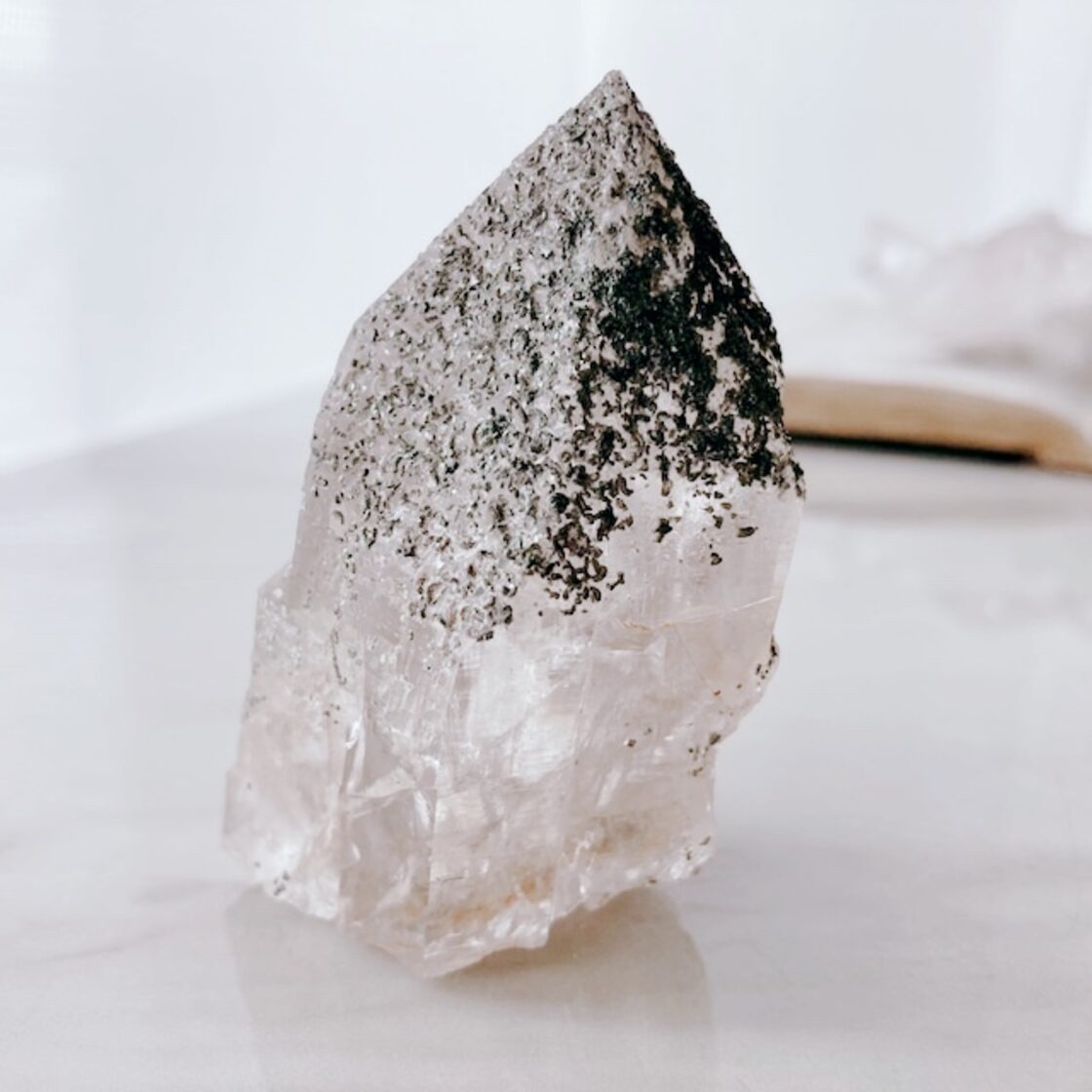 ガネーシュヒマール/ガネッシュヒマール産水晶 クローライト 119g | PAY ID