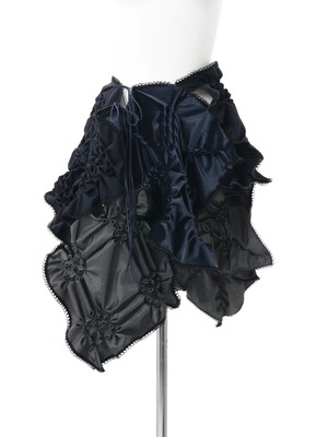 【26AW | WOMEN】Create Clair クリエイトクレイル / スカート / Patch smocking skirt　15C21-317