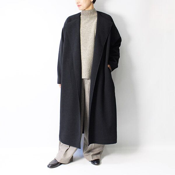 FLORENT(フローレント) DOUBLE MOSSA LONG COAT 2023秋冬新作 [送料