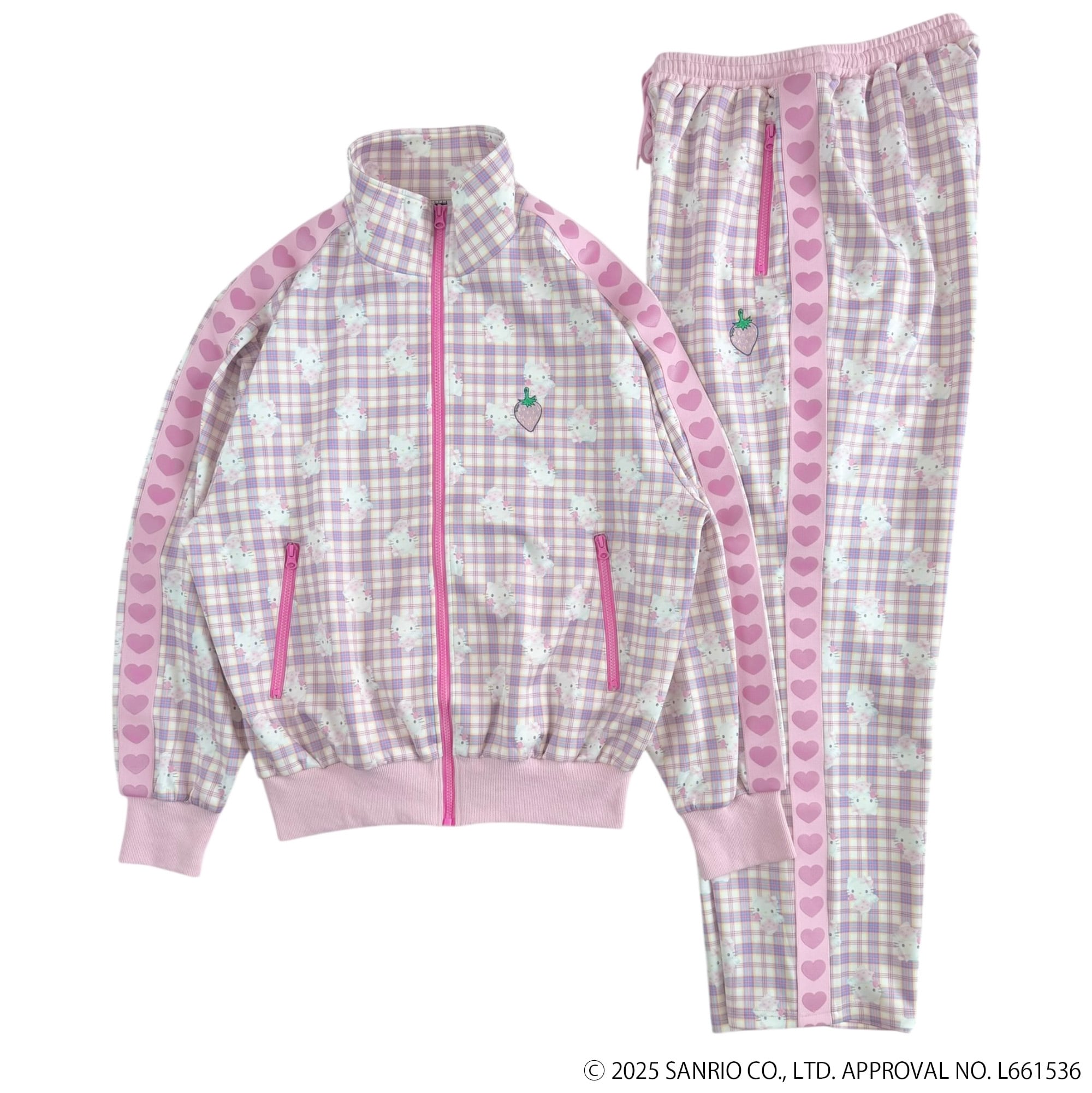 ハローキティ(エンジェル) ピンク トラックパンツ