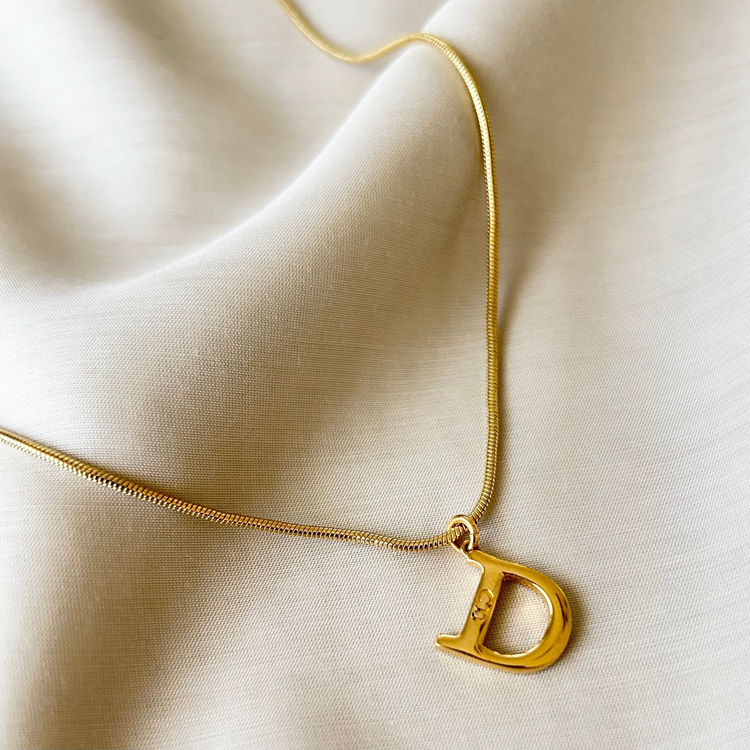 Christian Dior クリスチャンディオール アクセサリー ネックレス ロゴ 