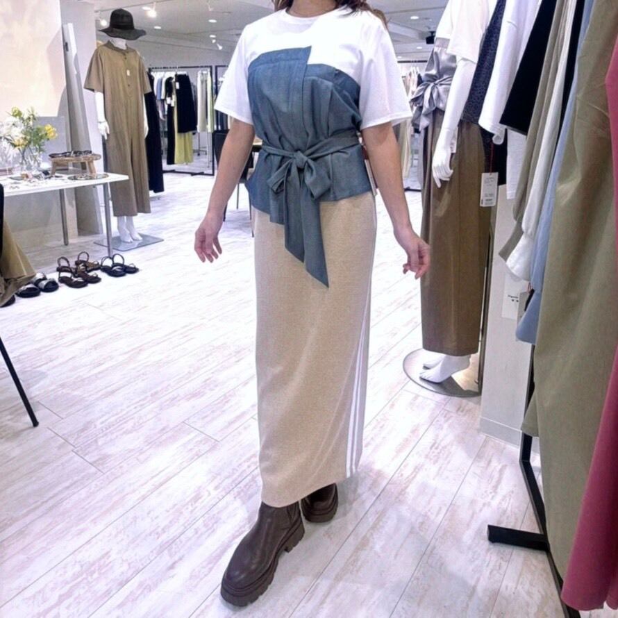 Dignite Collier 80268006 ラインタイトスカート