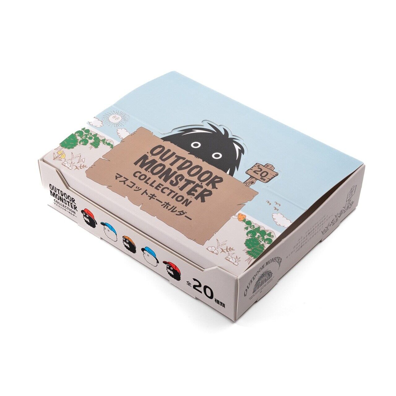 OUTDOOR MONSTER COLLECTION マスコットキーホルダーBOXセット