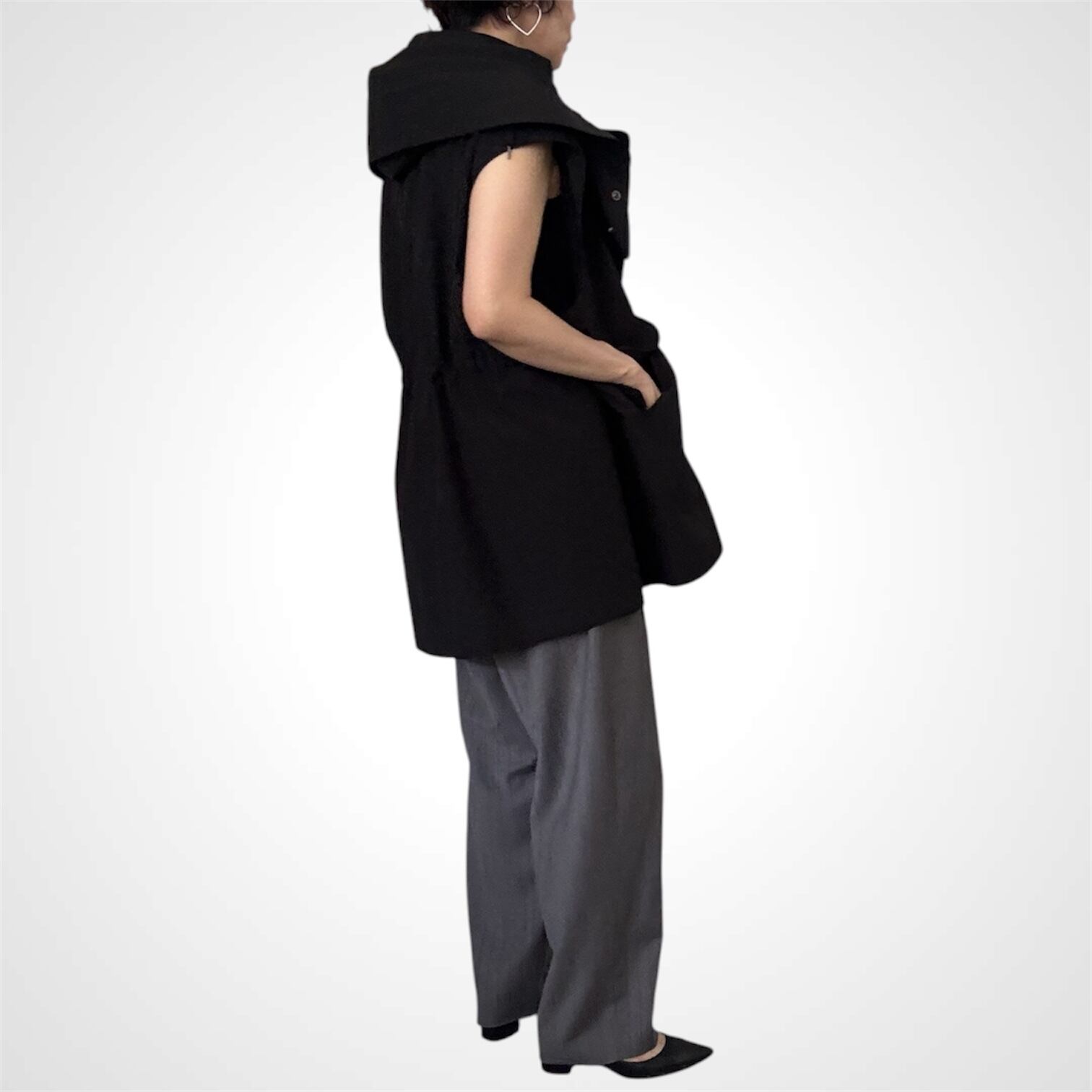 トップス VACHEMENT Taffeta Mods Vest vachement Taffeta Mods Vest | ritwo___