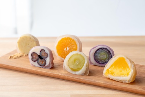 《冷凍商品》オリジナルフルーツわらび餅セット　3個入りの画像