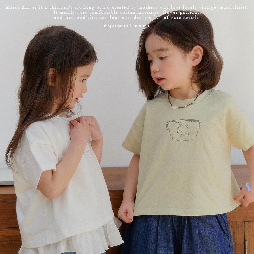 «予約»«Mardi Amber» スープカップTシャツ 2colors