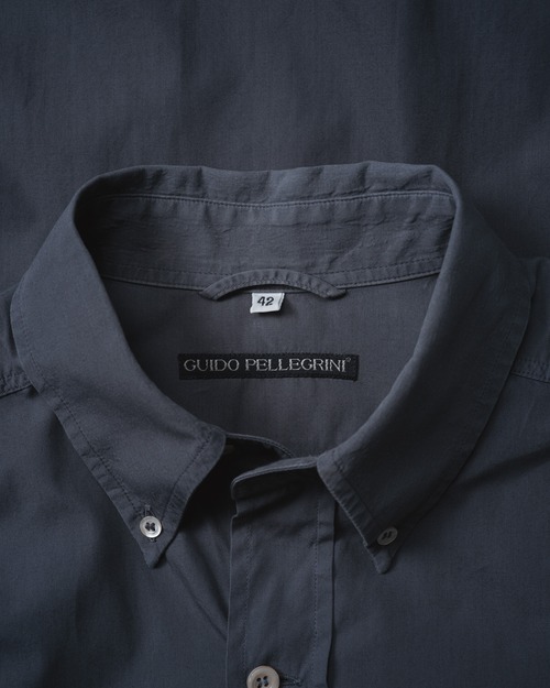 [1990s] "GUIDO PELLEGRINI" Cotton Button Down Shirt (Made in Italy)