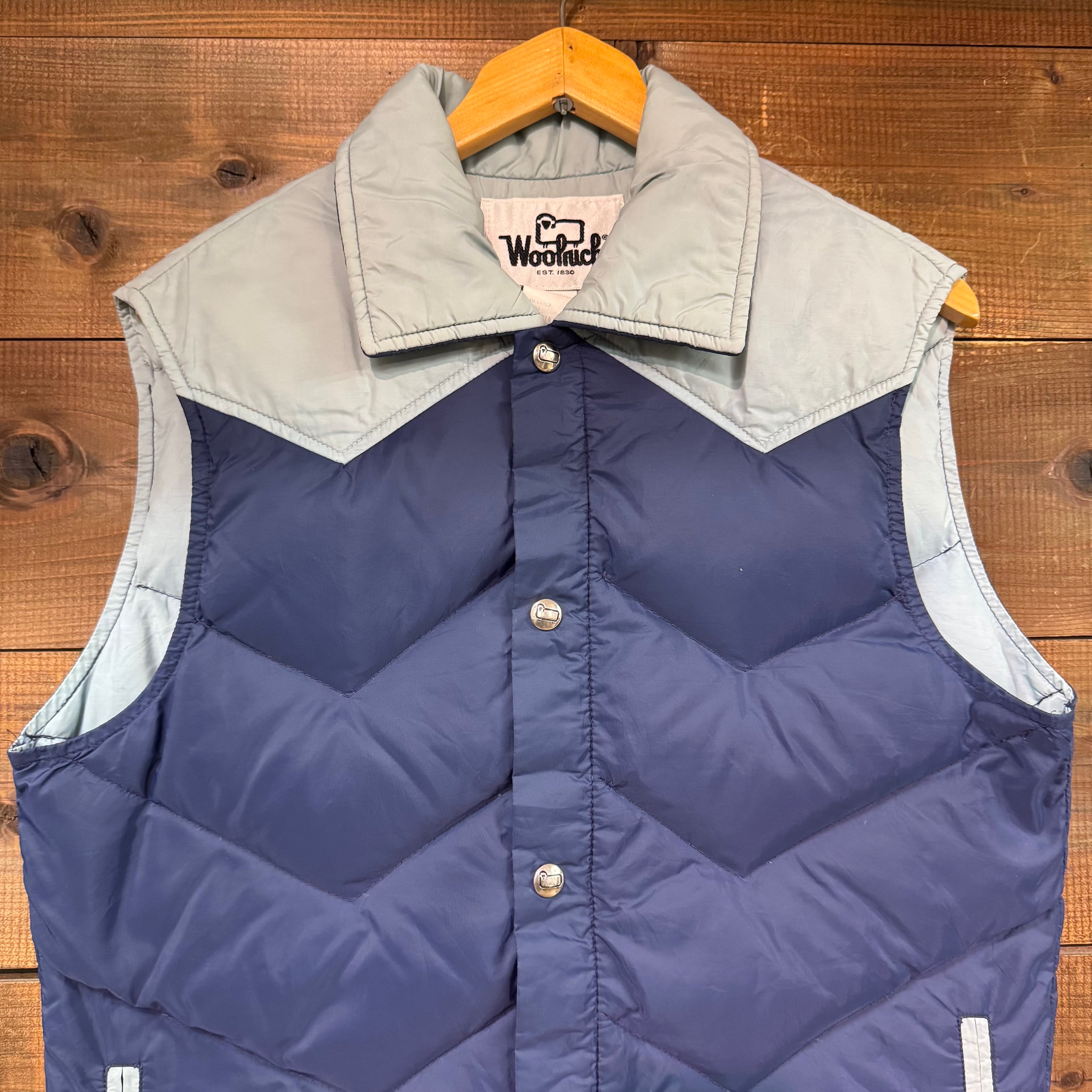 70's Woolrich Down Vest | DESERTSNOW