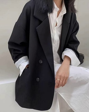 リラックステーラードスーツジャケット 3color A0565