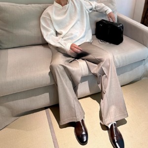 スタンドカラーモードシャツ　0865