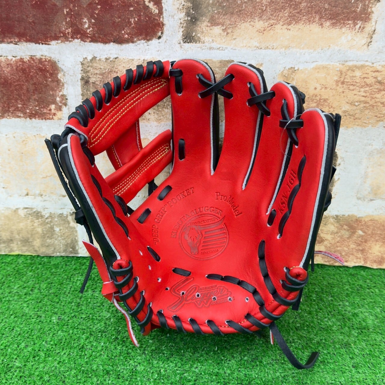 2026限定】久保田スラッガー 少年軟式グローブ LT25-GJ5 J6H型 レッド