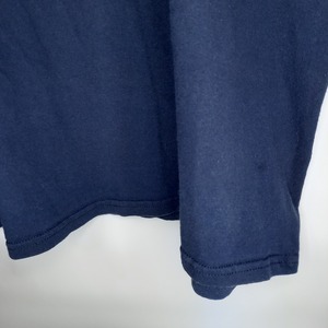 MLB　クルーネック　プリントTシャツ　REDSOX　オーバーサイズ　紺