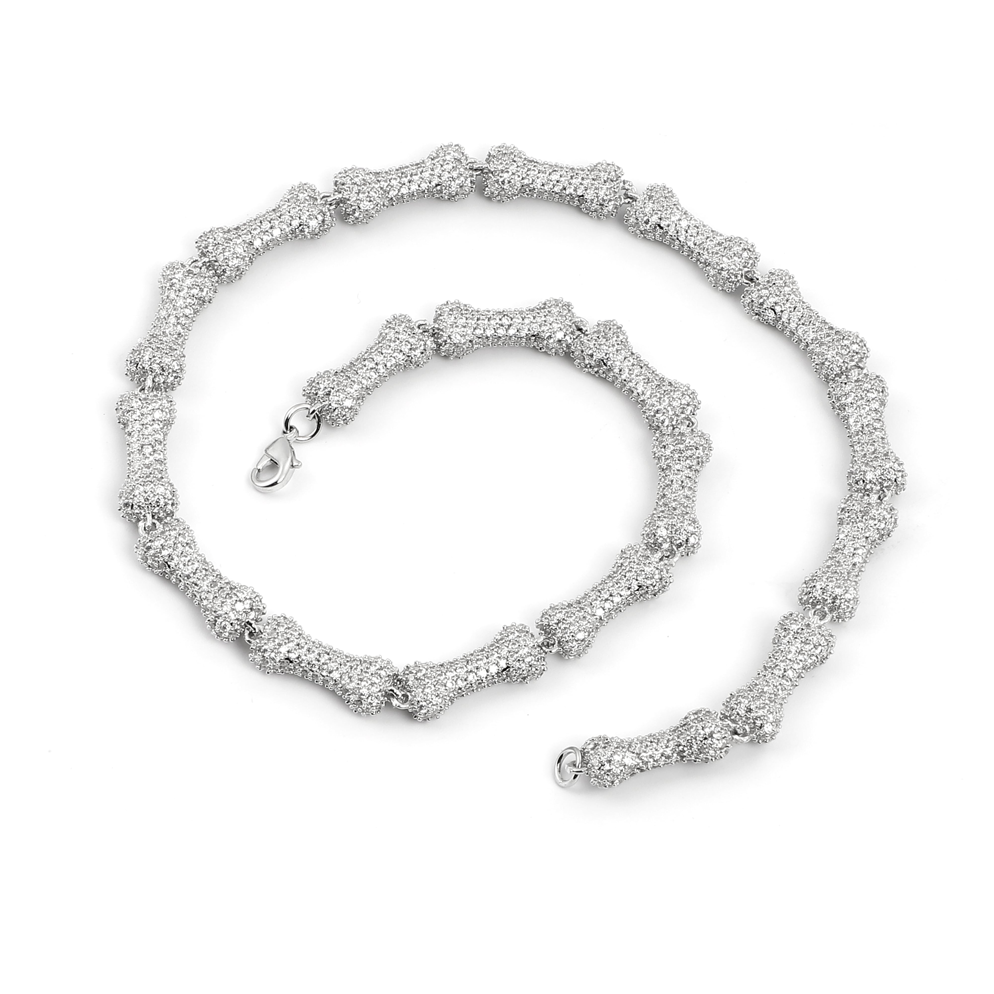 ole only bone chain necklace | $ole only