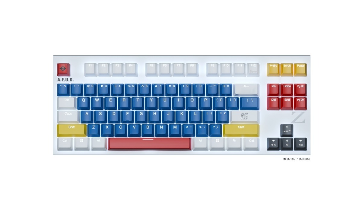 REALFORCE GX1 Plus Zガンダム（英語配列）X1PDZ1 | アウリン ONLINE SHOP