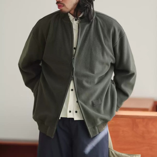 ミリタリー フリースジップ ジャケット K5387