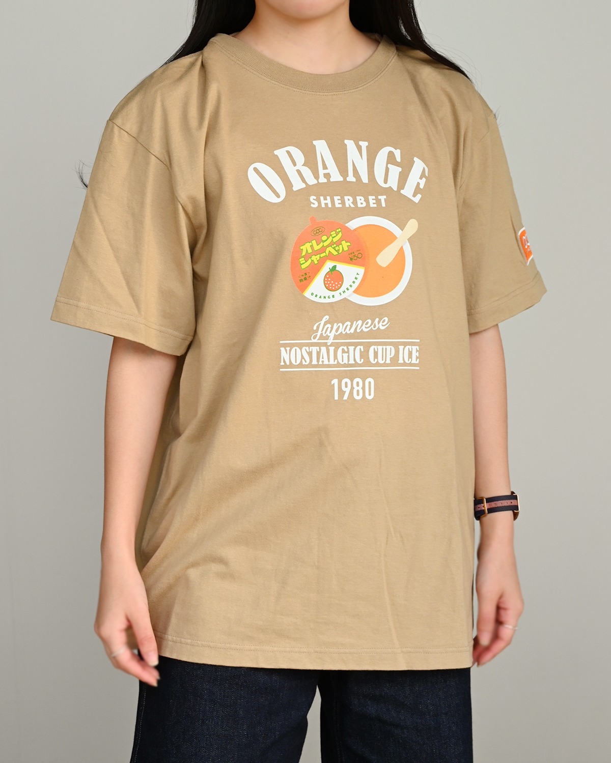 CUP OR CONE Tシャツ（NOSTALGIC CUP ORANGE） | ICECREAM HOLIC