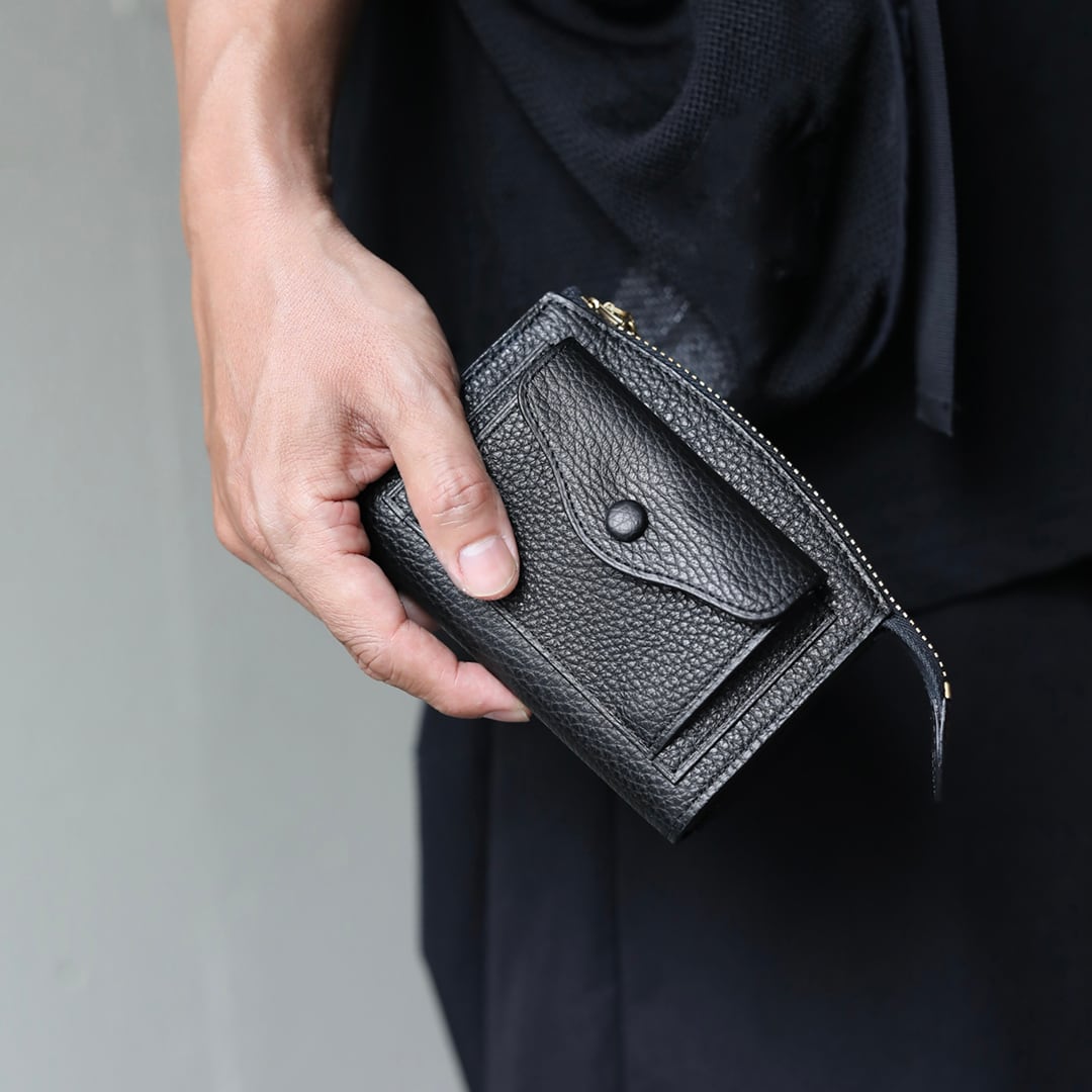 Brick (ブリック) Walletsmall [Black/Brown] 財布 | FREEPARK