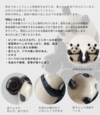 ま工房 片手 招き熊猫 パンダ 1個売り 置物 かわいい