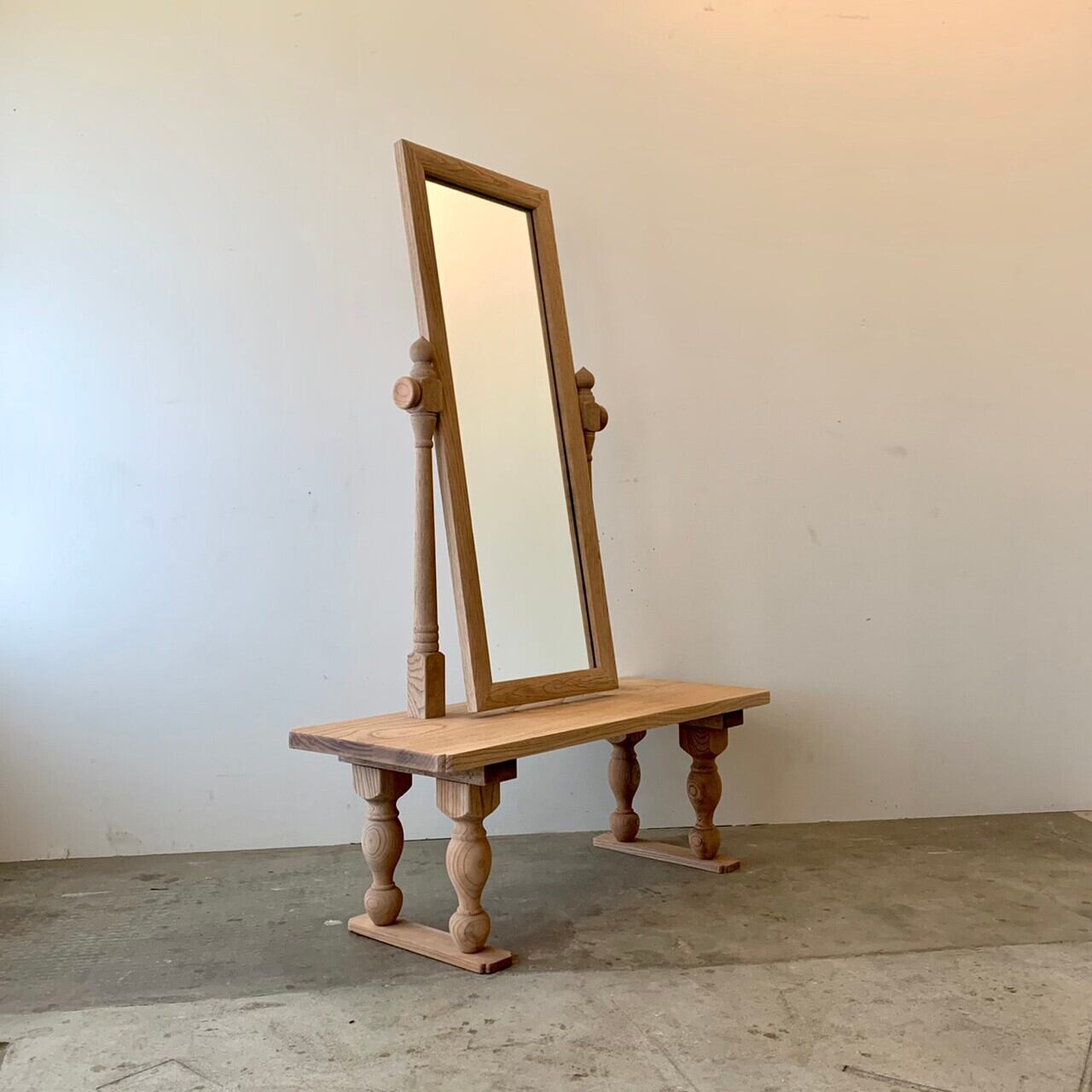 鏡台　姿見　古家具　0459