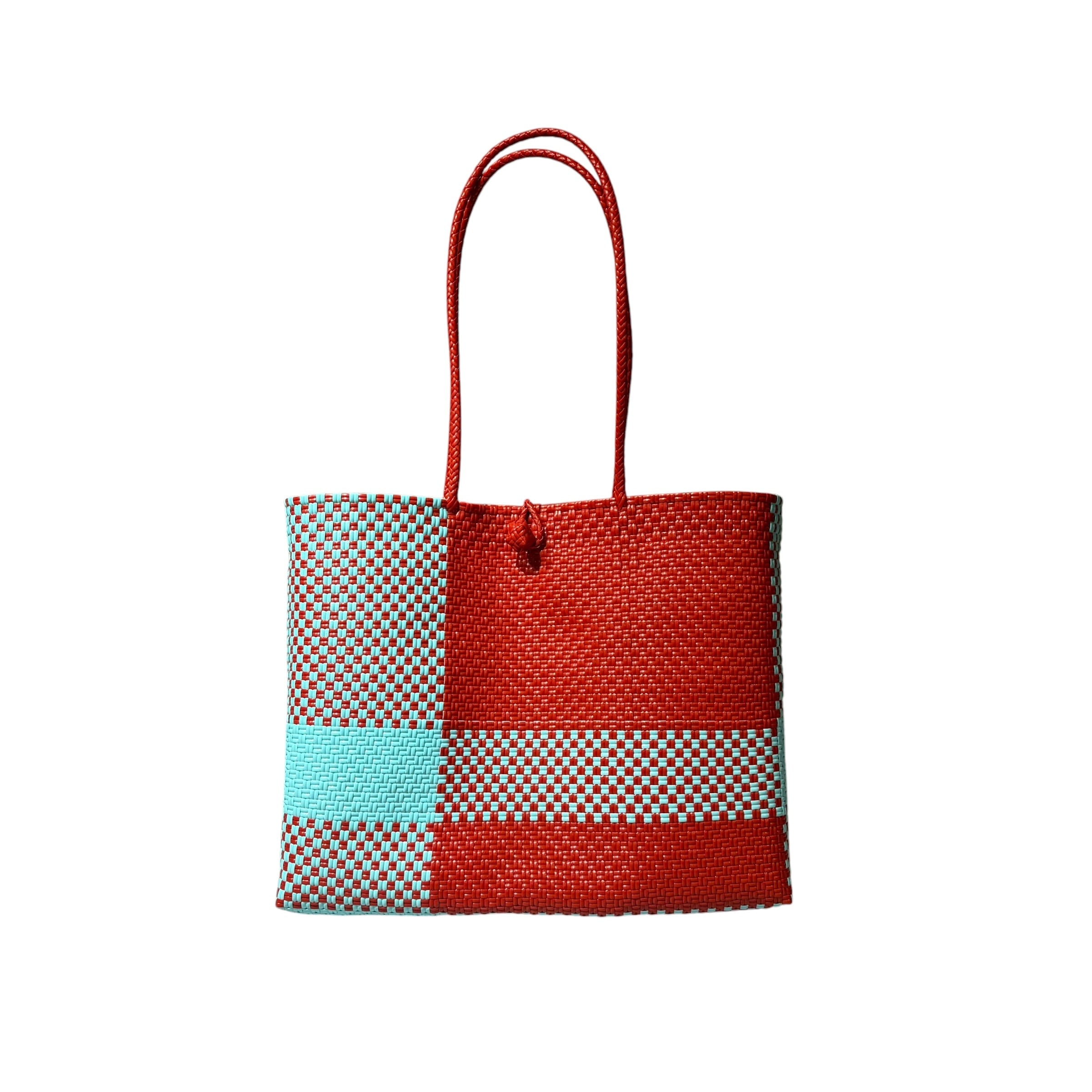 TOTE BAG - RED / LONG HANDLE / L