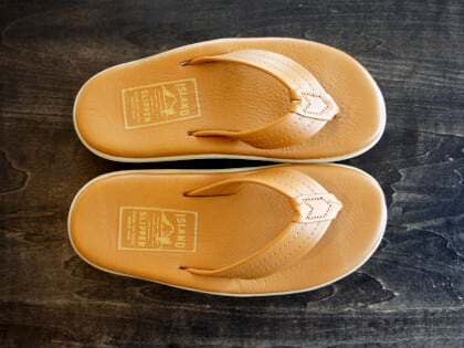ISLAND SLIPPER アイランドスリッパ PT202 RUST トングサンダル made