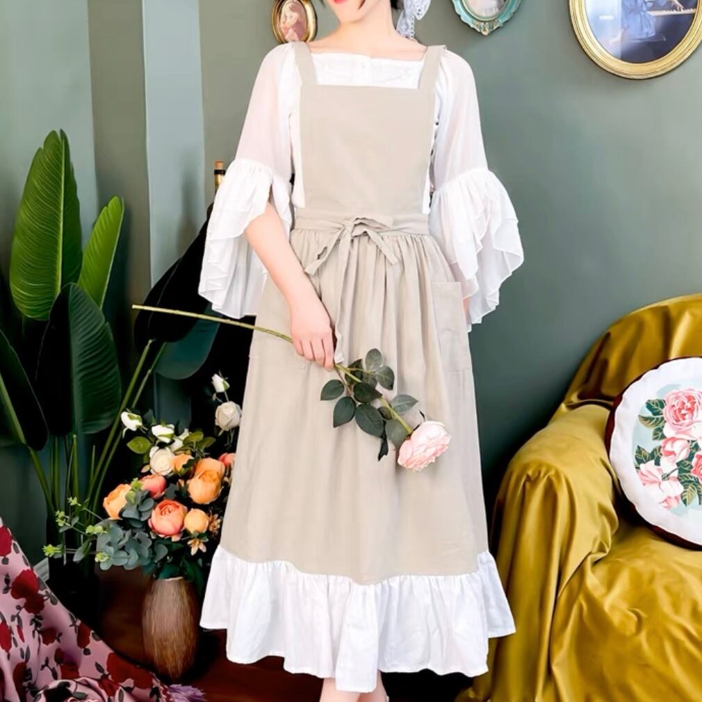 人気作家様＊リネン＊ワンピース＊ハンドメイド