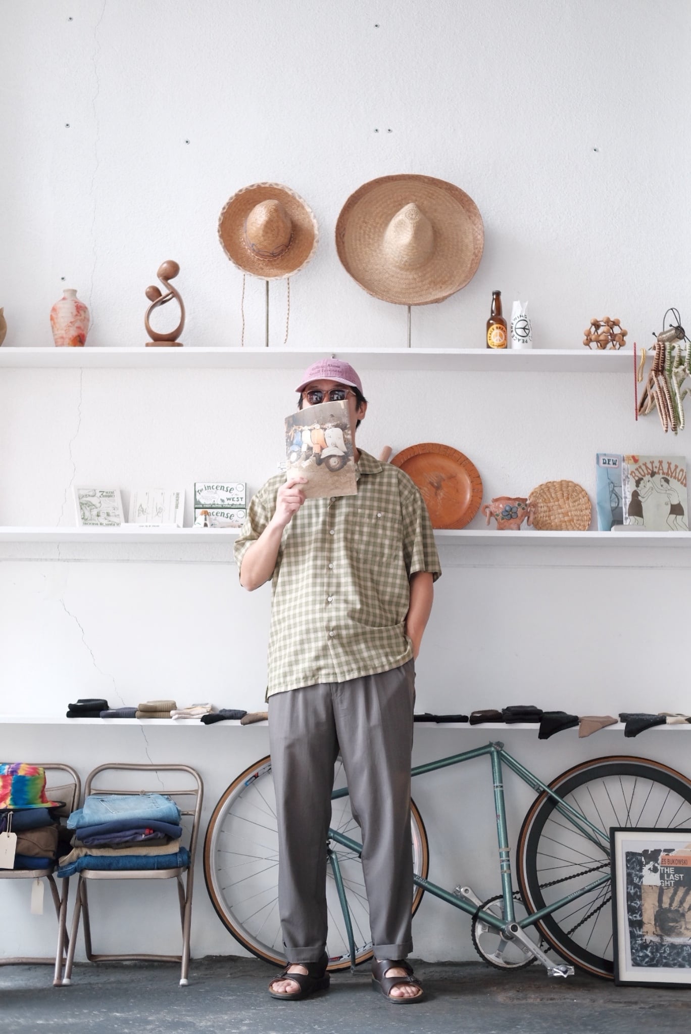 BROWN by 2-tacs＜ブラウンバイツータックス＞Open collar | Inhigh